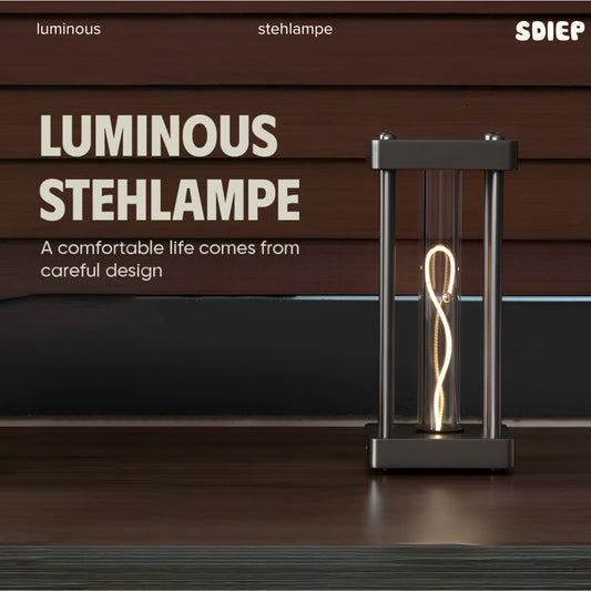 Lampe de bureau à capteur intelligent au design raffiné pour les coins de travail | Lampe de bureau lumineuse