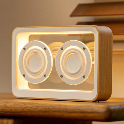Bluetooth Speaker with Transparent Design, Live Sound Technology, and Light Sensor | TRANSLUCENT SPEAKER